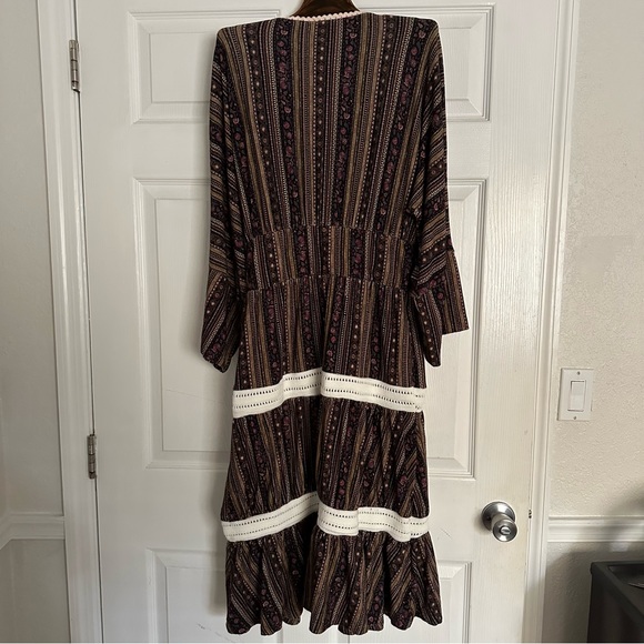 NWT FARM RIO ANTHROPOLOGIE MIDI DRESS - Picture 9 of 9